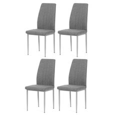 Sada jedálenských stoličiek DCL-379 GREY2, 4 ks