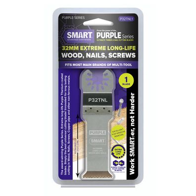 Ponorný pílový list SMART ULTIMATE s titánovou čepeľou na drevo a neželezný kov, 32 mm - 1 kus
