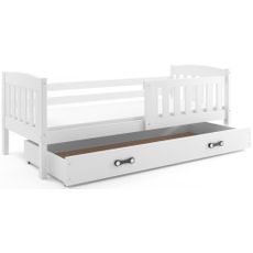 Posteľ KUBO 1 200x90 Biela