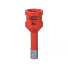 Korunka vykružovacia diamantová, O 10mm, závit M14