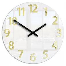 ModernClock Nástenné hodiny Karda biele