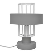 Stolná lampa VOLTA 1xE27/15W/230V šedá