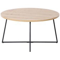 Boxxx KONFERENČNÝ STOLÍK, čierna, dub artisan, kov, kompozitné drevo, 80/80/42 cm