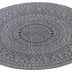 NORTHRUGS - Hanse Home koberce Kusový koberec Twin-Wendeteppiche 105476 Night Silver kruh – na von aj na doma - 200x200 (priemer) kruh cm