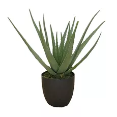 Artificial pot plant Aloes 58 cm