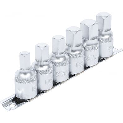 Súprava servisných kľúčov pre olejové výpuste | 12,5 mm (1/2") | vnútorný štvorhran | 6dielna, BGS 1016