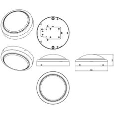 Philips - LED Nástenné svietidlo PROJECTLINE LED/15W/230V IP65