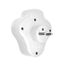 Solight P99USBC- Rozbočovacia zásuvka s USB A+C nabíjačkou a vypínačom 2x10A biela