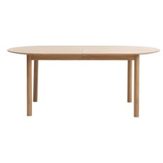 Rozkladací jedálenský stôl s doskou v dubovom dekore v prírodnej farbe 100x190 cm Gallina – Unique Furniture