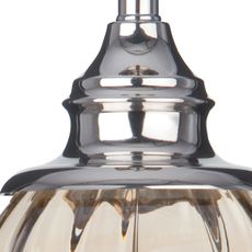 Searchlight EU3721AM - Stolná lampa GREYSON 1xE27/60W/230V