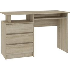 Počítačový stôl CLP 135 cm dub sonoma