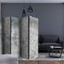 Paraván Fresh Concrete Dekorhome 135x172 cm (3-dielny)