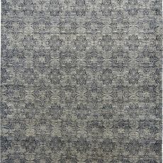 Diamond Carpets koberce AKCIA: Ručne viazaný kusový koberec Diamond DC-JK 1 SILVER/BLACK - 305x425 cm