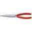 Polkruhové kliešte s čepeľami (so zobákom) 200 mm KNIPEX 26 13 200. Pochrómované, plastové puzdrá.