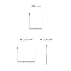 Immax NEO 07103L - LED Stmievateľný luster na lanku BAMBOOS LED/45W/230V 135 cm Tuya+DO
