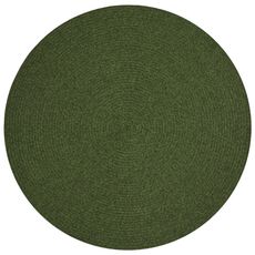 NORTHRUGS Kusový koberec Braided 105554 Green kruh – na von aj na doma - 150x150 (priemer) kruh cm