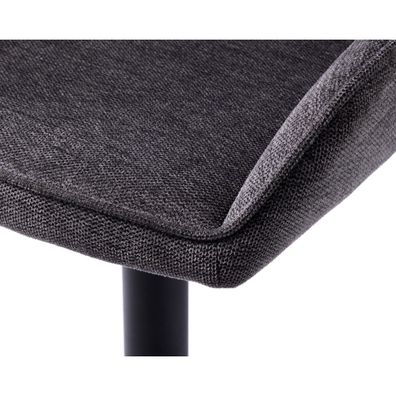 Tmavosivá jedálenská stolička Nolan – Unique Furniture