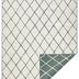 NORTHRUGS - Hanse Home koberce Kusový koberec Twin-Wendeteppiche 103117 grün creme – na von aj na doma - 80x250 cm