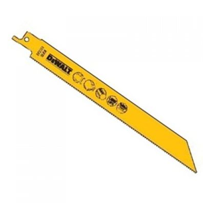 Demolačný pílový list na kov, plech, rúry a profily do 6 mm pre mečové píly 203 mm 100 ks DeWALT DT2323