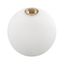 Brilagi - Náhr. sklo k lustru, nást. svietidlu a lampe MISTEL,MILLA pr.8 cm biela