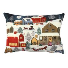 Obojstranný vankúš Snowy Dream, 33 × 48 cm