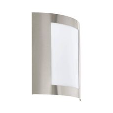 Eglo 79592 - Vonkajšie nástenné svietidlo FIDELIDAD 1xE27/60W/230V IP44 chróm