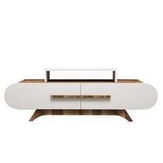 Televízny stolík Rose Walnut White