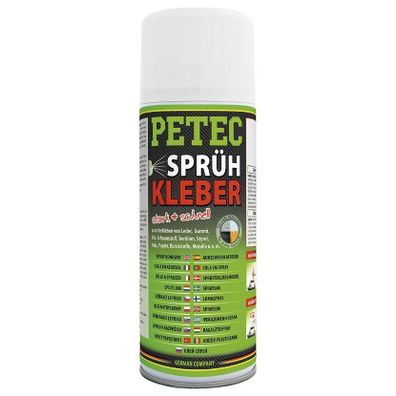 PETEC 94340 Nástrekové lepidlo na plošné lepenie v spreji