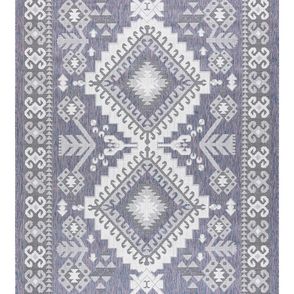 Dywany Łuszczów Kusový koberec Sion Sisal Aztec 3007 blue/pink/ecru – na von aj na doma - 180x270 cm