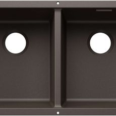 Blanco Subline 350/350 - Silgranitový drez, 76x46 cm, kávová 527832