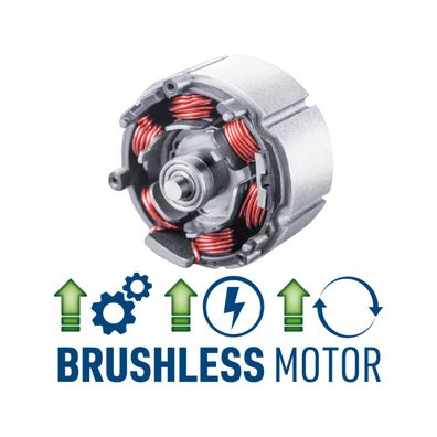 Vŕtací aku skrutkovač, BRUSHLESS, 20V Li-ion, bez batérie a nabíjačky