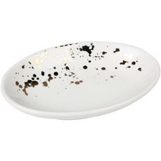 Mydlovnička  Skylight, 13x9x2,5 cm bielo-žltá
