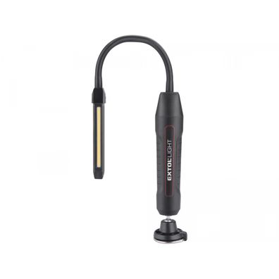 Svetlo pracovné, ohybné, 500lm, USB nabíjanie, 500lm COB + 140lm LED