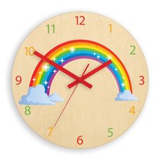 Dywany Lusczow Nástenné hodiny Rainbow