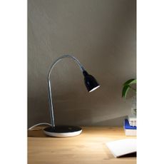 Čierna LED stolová lampa (výška 41,5 cm) Tulip – Markslöjd