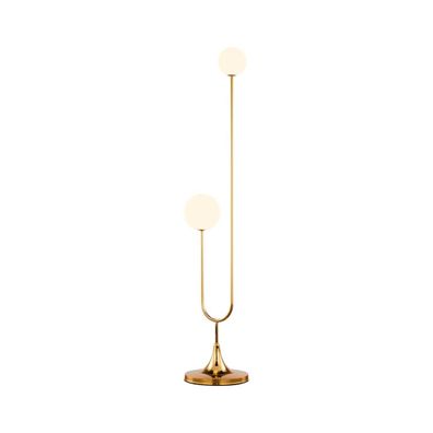 Jupiter 1945 - Stojacia lampa SELEN 2xG9/40W/230V zlatá