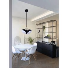 Klausen 143000 - LED Luster na lanku CROWD 3xLED/20W/230V čierna