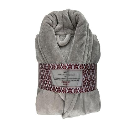 Župan Nest Super Soft svetlosivý M Merkury Home