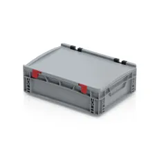 Plastová prepravka s vekom 400 x 300 x 135 mm