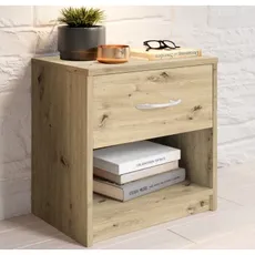 Nočný stolík s 1 zásuvkou Pepe, dub artisan%