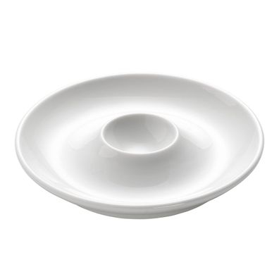Biely porcelánový stojan na vajíčko Maxwell & Williams Basic
