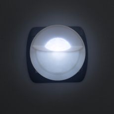 LED Orientačné svietidlo do zásuvky so senzorom LED/1W/230V 6000K