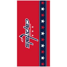 Hokejová bavlnená osuška NHL Washington Capitals - motív Belt - 70 x 140 cm