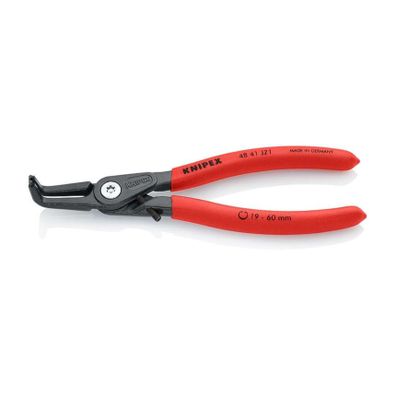 KNIPEX 48 41 J21 presné kliešte na vnútorné poistné krúžky, 165 mm - protišmyková rukoväť