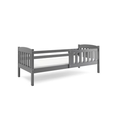 Interbeds Jednolôžková posteľ Kubus1 pre teenagerov 160x80 s matracom - grafitová