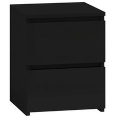 TP Living Nočný stolík MALWA M2 čierny