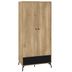 Skriňa Agis 01 honey castello oak/black mat