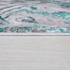 Flair Rugs , Kusový koberec Eris Marbled Emerald, 120x170, modrá, kancelária