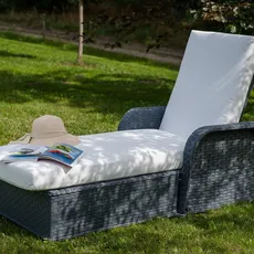 Bello Giardino Záhradné lehátko Matto šedé