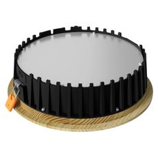 APLED-LED Podhľadové RONDO WOODLINE LED/12W/230V 3000K pr. 20 cm borovica masív